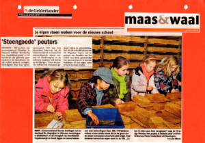 basisschool de wegwijzer bezoekt steenfabriek vogelensangh